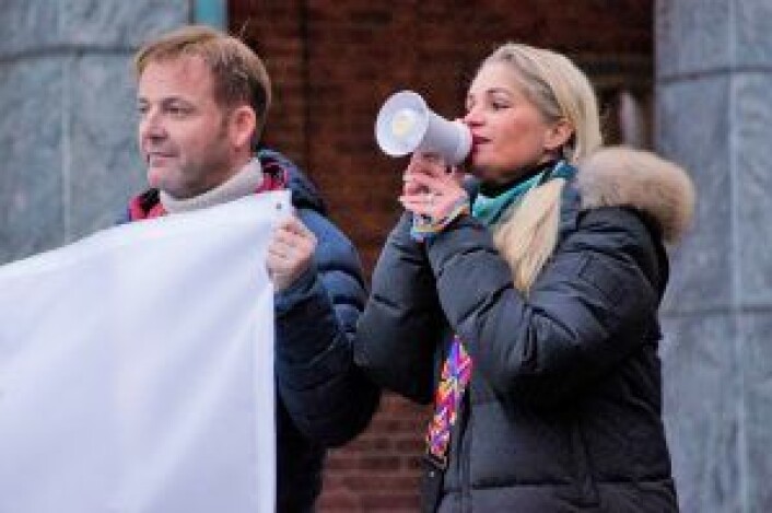 Cecilie Lyngby og Frode Olav Smith. Foto: Morten Lauveng Jørgensen Cecilie Lyngby og Frode Olav Smith. Foto: Morten Lauveng Jørgensen