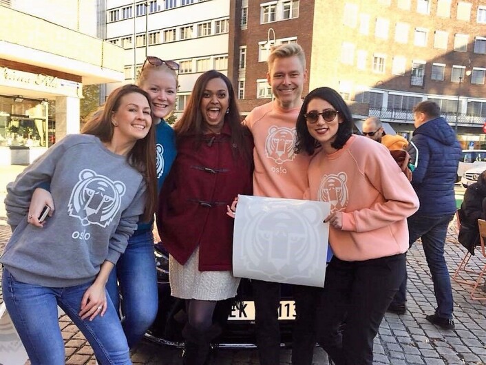 Team Smart City slet også med ladingen, men har likevel lyst til å delta i racet til neste år. Foto: Privat Team Smart City slet også med ladingen, men har likevel lyst til å delta i racet til neste år. Foto: Privat
