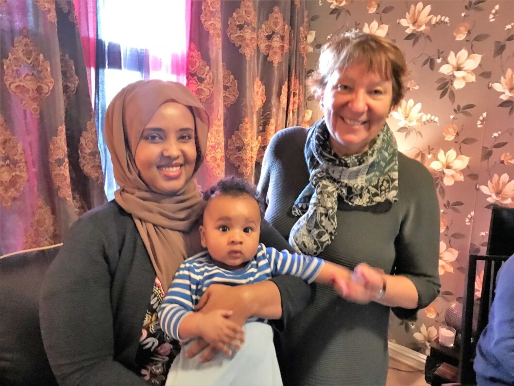 I dag var dagen da Amal Farah skulle få snakke med ordføreren om sin kommunale leilighet. Foto: Jens Aas-Hansen I dag var dagen da Amal Farah skulle få snakke med ordføreren om sin kommunale leilighet. Foto: Jens Aas-Hansen