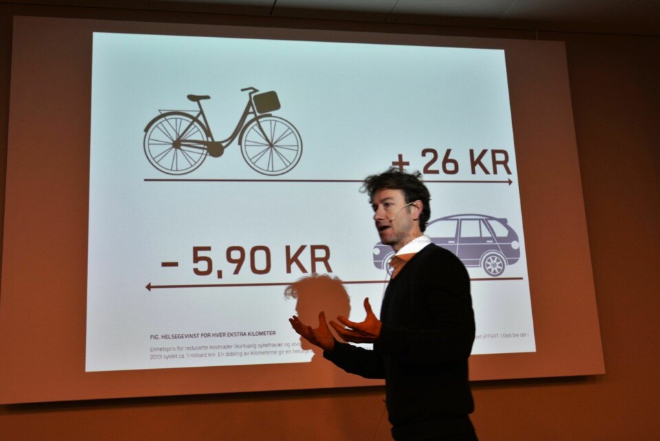 Rune Gjøs er direktør for Sykkelprosjektet i Oslo kommune. Illustrasjonsfoto: Undervisningsbygg