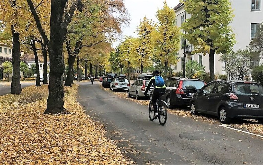 Bydel Frogner vil at elbileierne skal betale for parkering på kommunale plasser. Foto: Ingalill Sandal Bydel Frogner vil at elbileierne skal betale for parkering på kommunale plasser. Foto: Ingalill Sandal