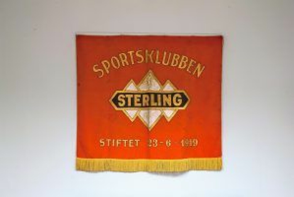 Sportsklubben Sterling har en lang og stolt historie. Foto: Anna Carlsson