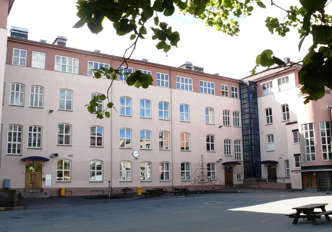 Ruseløkka skole. Foto: Wikipedia Ruseløkka skole. Foto: Wikipedia