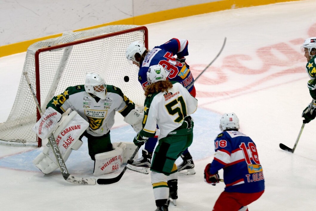 I morgen er det et skikkelig Oslo-oppgjør i hockeyen. Foto: Atle Enersen I morgen er det et skikkelig Oslo-oppgjør i hockeyen. Foto: Atle Enersen