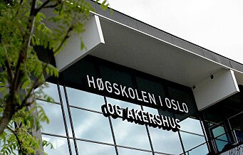 Oslos nye universitet, den nåværende Høgskolen i Oslo og Akershus, har fått nytt navn