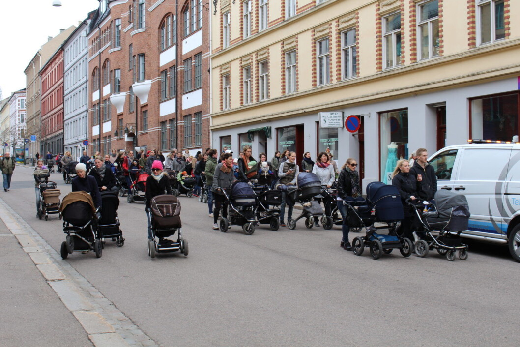 — Vi jobber mye med å tiltrekke barnefamilier som ønsker å bli boende i indre by. Foto: Siri Bull Heinstein. — Vi jobber mye med å tiltrekke barnefamilier som ønsker å bli boende i indre by. Foto: Siri Bull Heinstein.