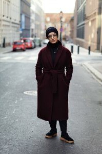 Fatimah N. Mahdi har allerede laget et forslag til hvordan en mathall kan se ut på Vaterland. Foto: Gina CK Fatimah N. Mahdi har allerede laget et forslag til hvordan en mathall kan se ut på Vaterland. Foto: Gina CK