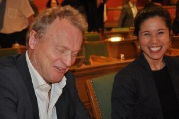 Raymond Johansen og Lan Marie Berg utsetter økte avgifter på dieselbiler. Foto: Arnsten Linstad Raymond Johansen og Lan Marie Berg utsetter økte avgifter på dieselbiler. Foto: Arnsten Linstad