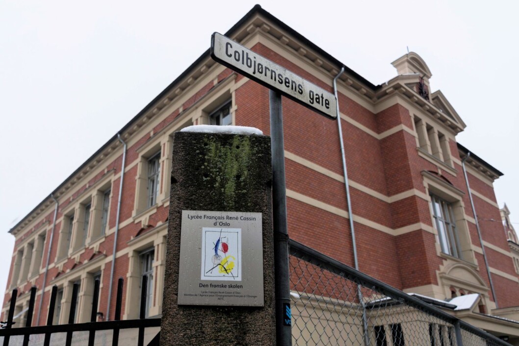 Den franske skolen på Frogner i Oslo møter ikke kravene til inneklima og renhold, viser en ny tilsynsrapport. Foto: Morten Lauveng Jørgensen Den franske skolen på Frogner i Oslo møter ikke kravene til inneklima og renhold, viser en ny tilsynsrapport. Foto: Morten Lauveng Jørgensen