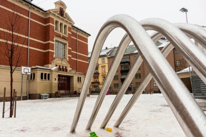 Tilsynet viser at den franske skolen ikke har tilfredsstillende rutiner for internkontroll når det gjelder inneklima og renhold. Foto: Morten Lauveng Jørgensen Tilsynet viser at den franske skolen ikke har tilfredsstillende rutiner for internkontroll når det gjelder inneklima og renhold. Foto: Morten Lauveng Jørgensen