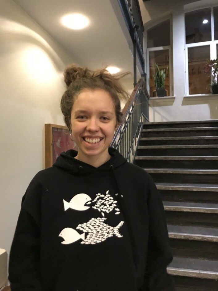 For Nora Maroy er det uaktuelt å bo et annet sted enn i Gamlebyen. Foto: Christina Hantho For Nora Maroy er det uaktuelt å bo et annet sted enn i Gamlebyen. Foto: Christina Hantho