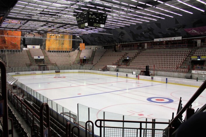 Her, i Gjøvik fjellhall, står kampen mot Storhamar førstkommende lørdag. Foto: Wikimedia Commons Her, i Gjøvik fjellhall, står kampen mot Storhamar førstkommende lørdag. Foto: Wikimedia Commons