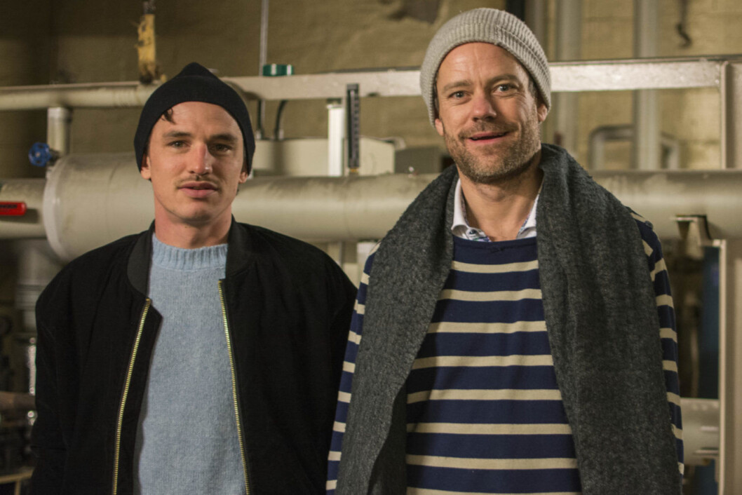 Torstein Knutsen og Ask Rosseland (t.h) sto bak kunstkollektivet Påfuglen. Nå driver de eventbyå. Foto: Morten Lauveng Jørgensen Torstein Knutsen og Ask Rosseland (t.h) sto bak kunstkollektivet Påfuglen. Nå driver de eventbyå. Foto: Morten Lauveng Jørgensen