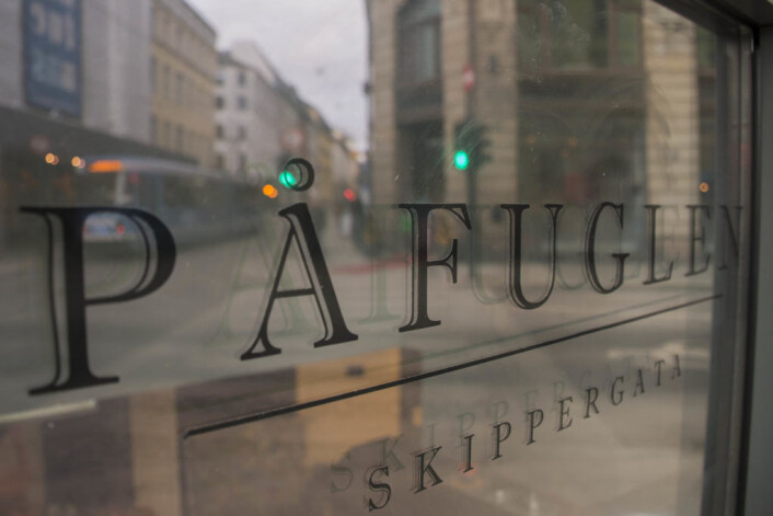 Påfuglen eventbyrå vil sørge for at Skippergata 20 får en ny, frisk fasade til våren. Foto: Morten Lauveng Jørgensen Påfuglen eventbyrå vil sørge for at Skippergata 20 får en ny, frisk fasade til våren. Foto: Morten Lauveng Jørgensen