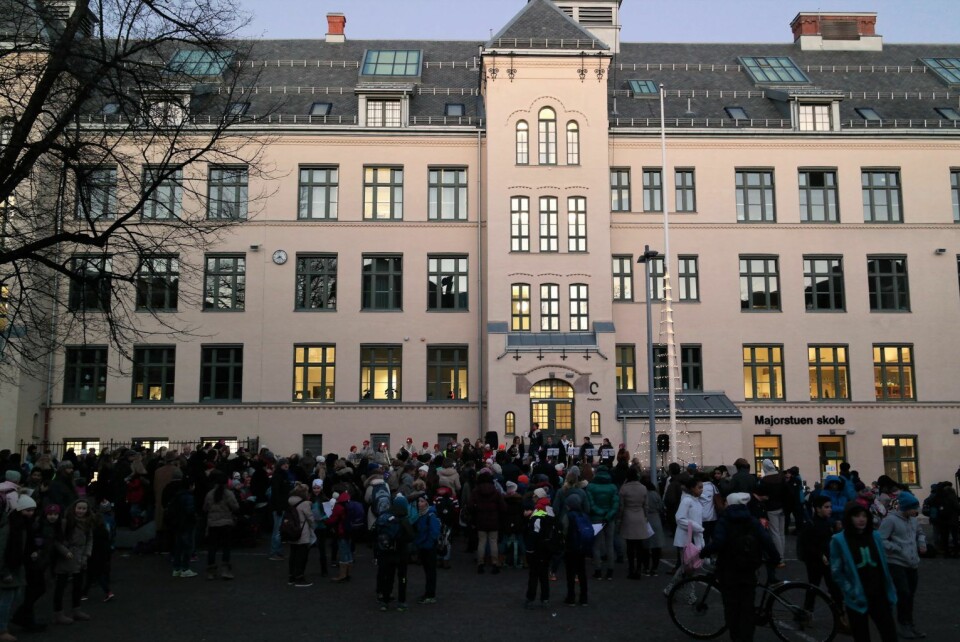 Artikkelforfatteren mener Høyre svartmalen tilstanden i Oslo-skolen. Foto: Utdanningsetaten