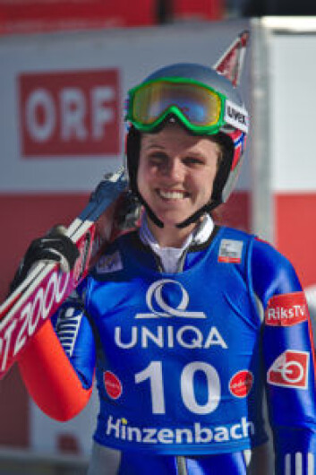 Anniken Mork fra Ready hadde ikke hoppet på ski før hun var 20 år. Foto: Grananda Anniken Mork fra Ready hadde ikke hoppet på ski før hun var 20 år. Foto: Grananda