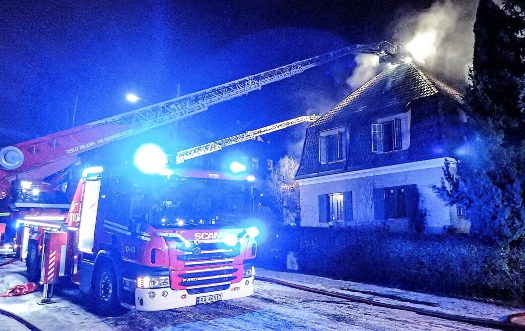 Det brenner stadig sjeldnere i peivate boliger i hovedstaden. Her fra en brann i Sigyns gate på Froger i romjula. Foto: Lars Olav Kvalsvik / Oslo brann- og redningsetat Det brenner stadig sjeldnere i peivate boliger i hovedstaden. Her fra en brann i Sigyns gate på Froger i romjula. Foto: Lars Olav Kvalsvik / Oslo brann- og redningsetat