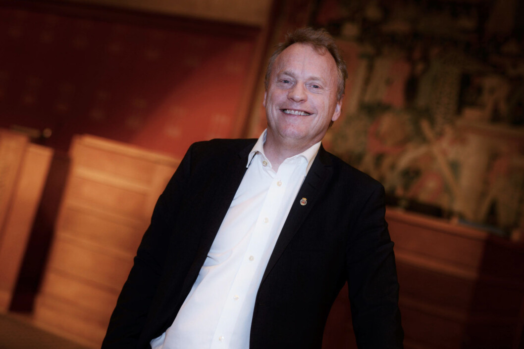Byrådsleder Raymond Johansen er svært fornøyd med den nye innsynsløsningen. Foto: Christian Vassdal Byrådsleder Raymond Johansen er svært fornøyd med den nye innsynsløsningen. Foto: Christian Vassdal