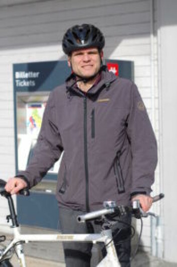 – Jeg ble med i lokalpolitikken fordi jeg, kviet meg for å sende ungene ut i trafikken på sykkel til skole, trening og andre fritidsaktiviteter, sier Einar Wilhelmsen. Foto: Privat