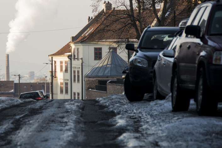 Slik ser det ut nå i Dynekilgata på Rosenhoff. Foto: Morten Lauveng Jørgensen Slik ser det ut nå i Dynekilgata på Rosenhoff. Foto: Morten Lauveng Jørgensen