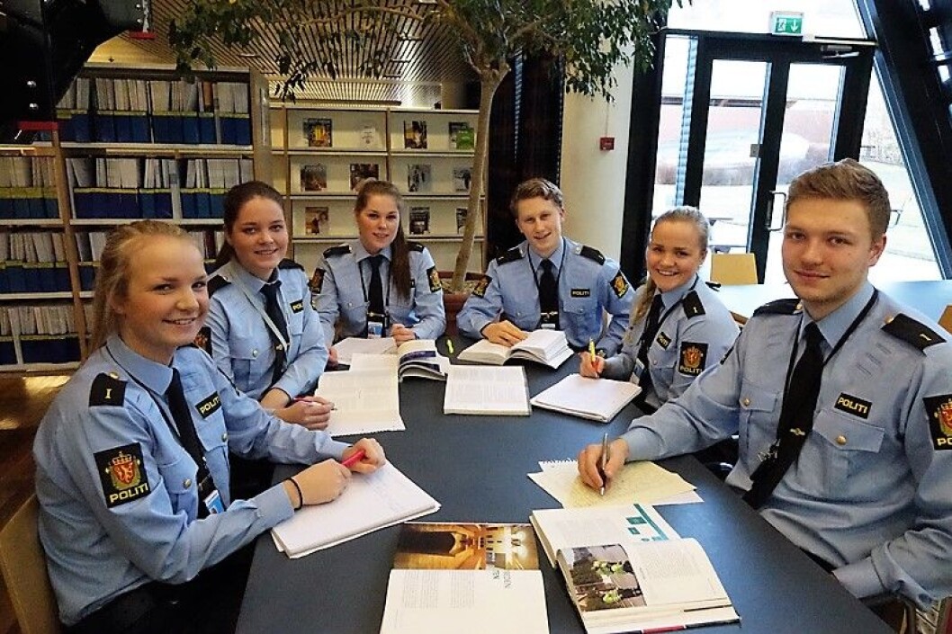 Framtidens studenter ved politihøyskolen kan få skolegangen i Groruddalen. Illustrasjonsfoto: Politihøyskolen Framtidens studenter ved politihøyskolen kan få skolegangen i Groruddalen. Illustrasjonsfoto: Politihøyskolen