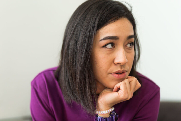 � Da jeg var fem år ville foreldrene mine finne ut av hvorfor jeg fikk så mange skrubbsår, sier Mulan Friis. Foto: Stig Jensen � Da jeg var fem år ville foreldrene mine finne ut av hvorfor jeg fikk så mange skrubbsår, sier Mulan Friis. Foto: Stig Jensen