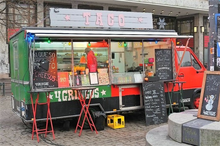 Food trucks kan bli løsningen på serveringsproblemene på St. Hanshaugen i vår og sommer. Foto: Wikimedia Commons