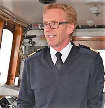 Skipper på DS Børøysund, Eivind Lande. Foto: Cornelia Lohs Skipper på DS Børøysund, Eivind Lande. Foto: Cornelia Lohs