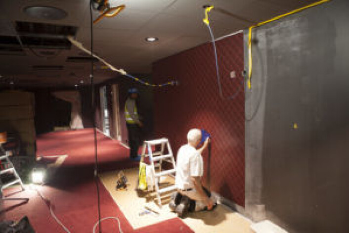Snart kan DU vandre i disse hallene... Foto: Odeon Kino Snart kan DU vandre i disse hallene... Foto: Odeon Kino