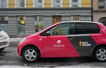 Foodora utvider leveringsområdet i Oslo og vil levere mat med rosa bil