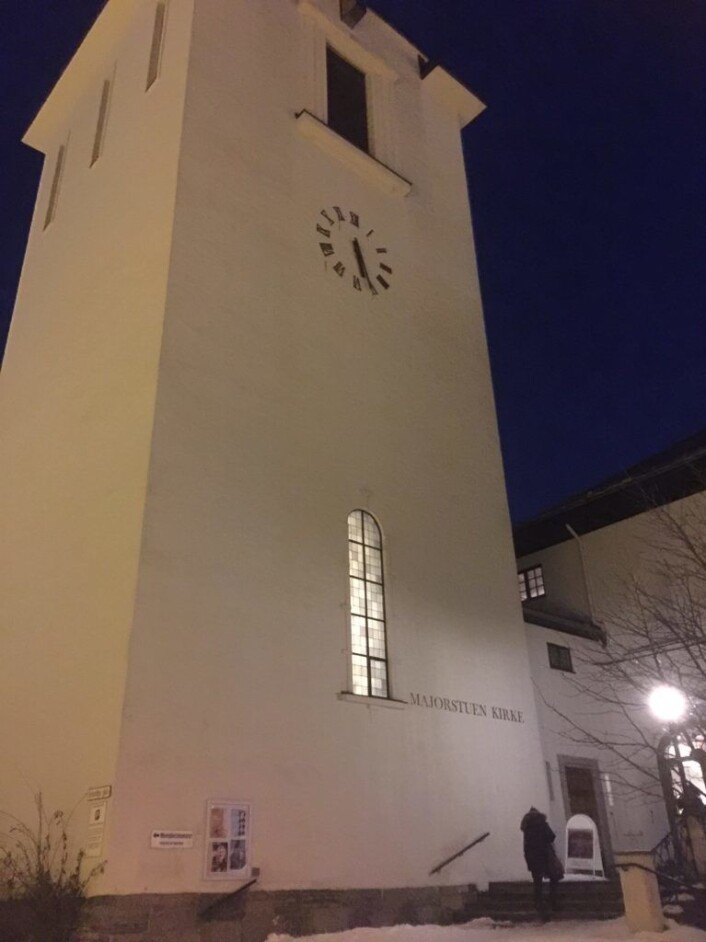 Gå inn sideinngangen til Majorstuen kirke og du kommer til Capella Johannea. Foto: Kjersti Opstad Gå inn sideinngangen til Majorstuen kirke og du kommer til Capella Johannea. Foto: Kjersti Opstad