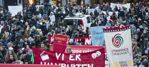 8. marskomiteen i Oslo venter rekordstort oppmøte på Youngstorget i dag