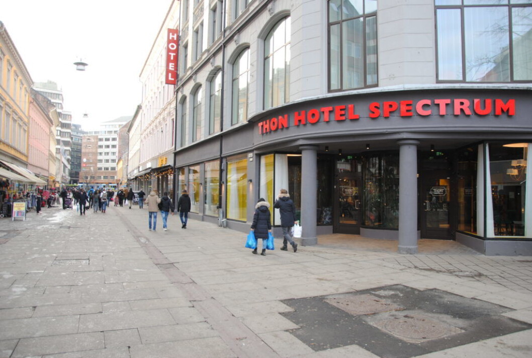Thon hotell i Brugata. Foto: Arnsten Linstad Thon hotell i Brugata. Foto: Arnsten Linstad