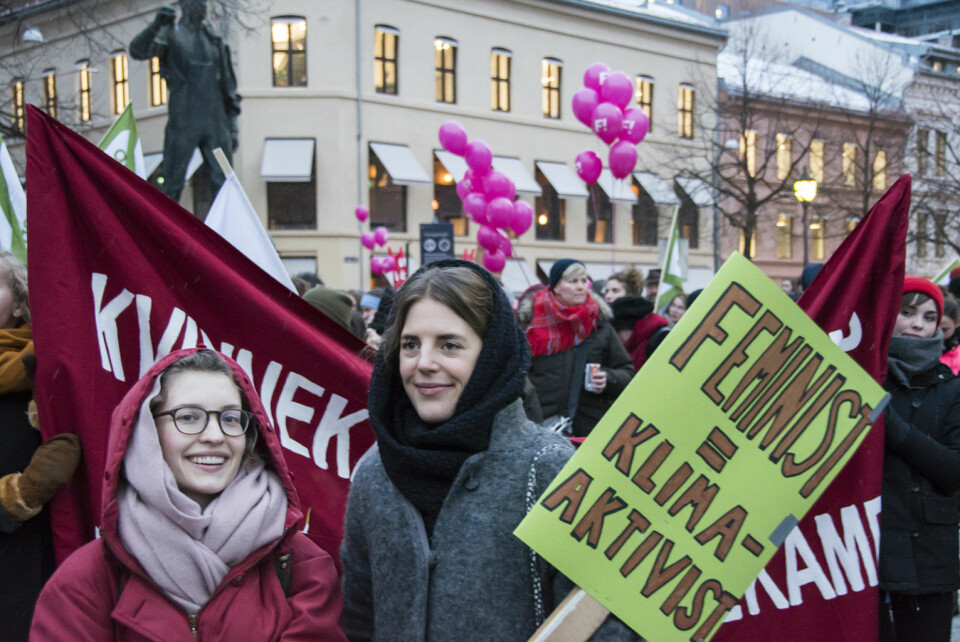Klimakamp er kvinnekamp. Foto: Morten Lauveng Jørgensen