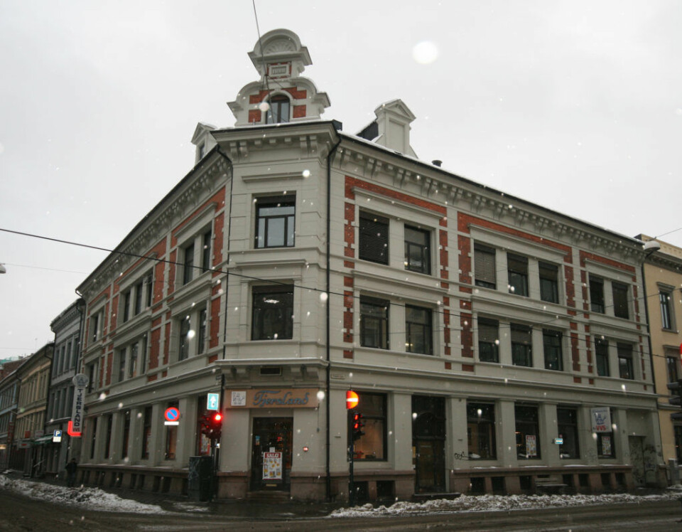 Utbyggingen av kvartalet rundt Skippergata 22 har skapt bølger mellom utvikler og vernemyndigheter. Foto: Wikimedia Commons