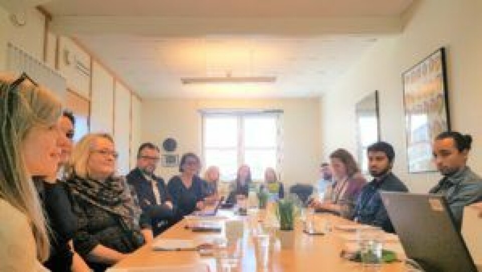 Det var godt oppmøte på møtet mellom byråd Tone Tellevik Dahl og SeFI i lokalene til bydel Gamle Oslo for et par uker siden. Foto: Tarjei Kidd Olsen