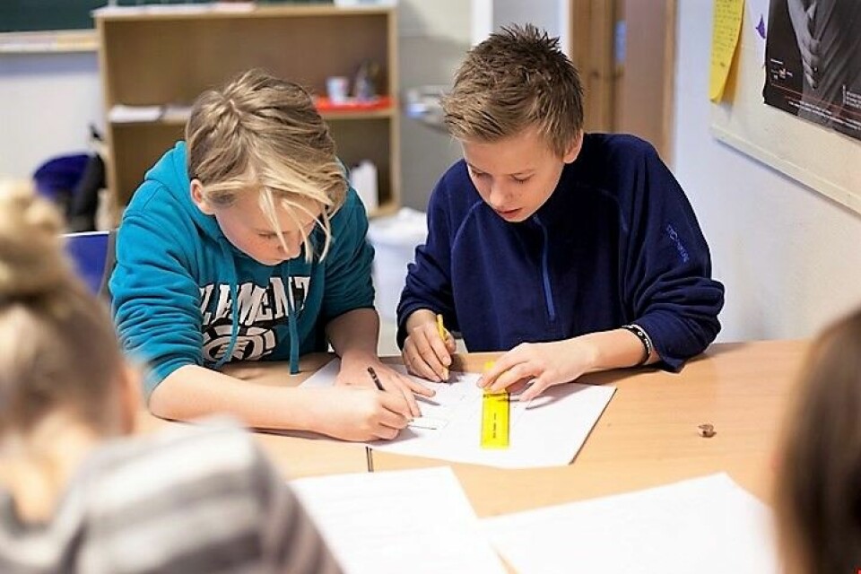 Elever ved osloskolen. Foto: Utdanningsetaten i Oslo