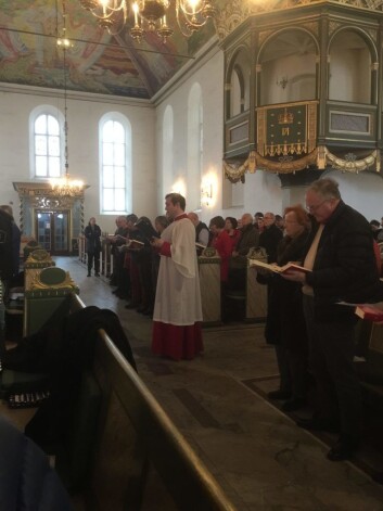 Kirkefolket har blitt radikalisert og krever endring. Foto: Kjersti Opstad Kirkefolket har blitt radikalisert og krever endring. Foto: Kjersti Opstad