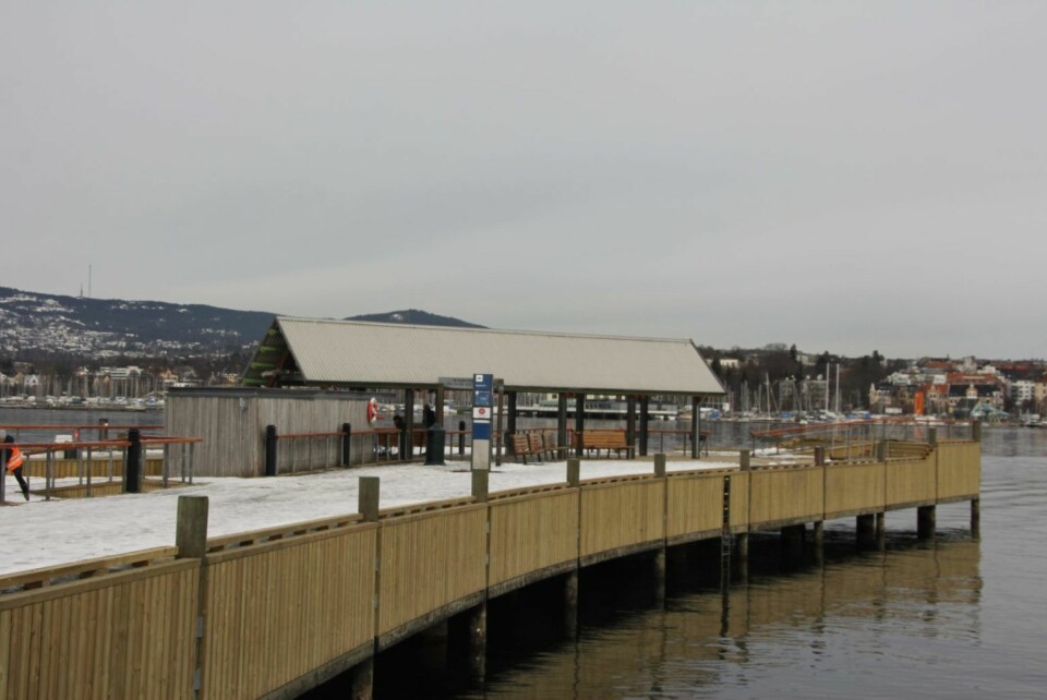 Her anløper Bygdøyfergene og 400.000 turister hvert år. Foto: Trude Thingelstad, Oslo havn