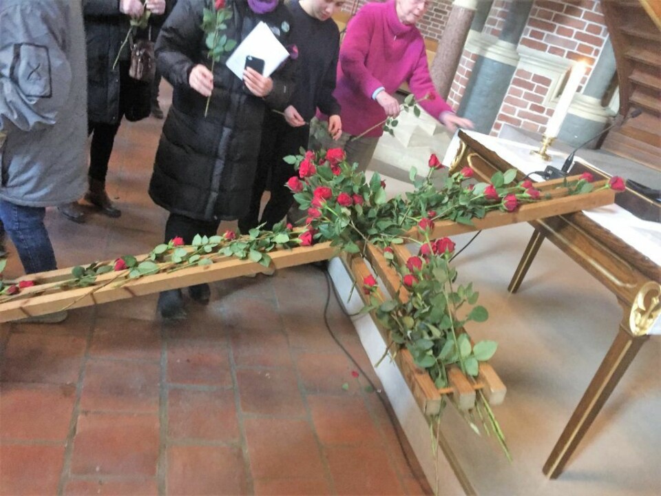 Kors fra korsvandringen. Foto: Kjersti Opstad