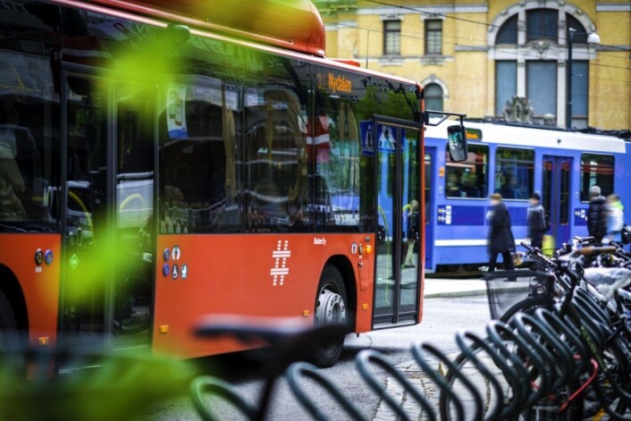 Mens bussene står stille vil trikker, t-baner og Oslos veier fylles opp under en storstreik ffra og med førstkommende mandag. Foto: Birgitte Haneide/Ruter Mens bussene står stille vil trikker, t-baner og Oslos veier fylles opp under en storstreik ffra og med førstkommende mandag. Foto: Birgitte Haneide/Ruter