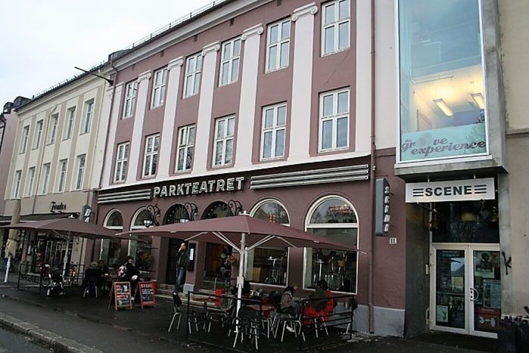 Parkteatret vil rammes om det rødgrønne byrådet får stramme inn skjenketidene, mener skribenten. Foto: Wikipedia Parkteatret vil rammes om det rødgrønne byrådet får stramme inn skjenketidene, mener skribenten. Foto: Wikipedia