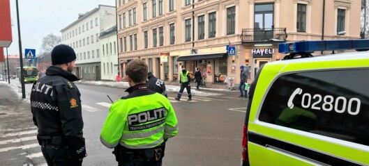 – I mars skjedde det som ikke skal skje, en femåring ble påkjørt her i Strømsveien. Ikke hvilken som helst femåring, denne gangen var det MIN femåring