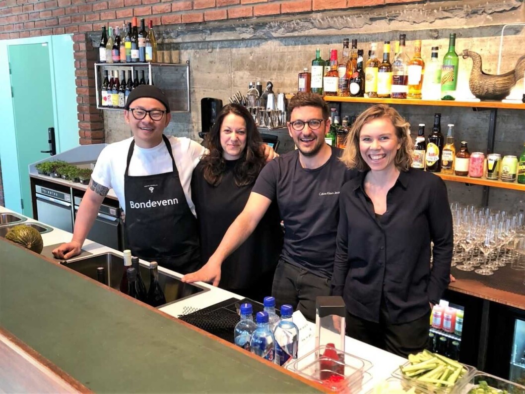 Personene bak Bruket. Fra venstre: Phuc Tan Nguyen, Limita Lunde, Dan-Michael Danino og Karen Sofie Sørensen. Foto: Stian Maurveg Personene bak Bruket. Fra venstre: Phuc Tan Nguyen, Limita Lunde, Dan-Michael Danino og Karen Sofie Sørensen. Foto: Stian Maurveg