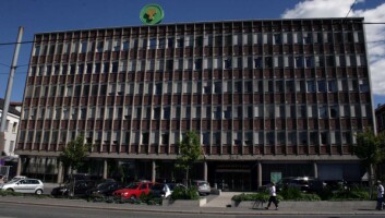 I sokkelen på dette bygget ligger nå det nye utestedet Bruket. Foto: GAD/Wikimedia Commons I sokkelen på dette bygget ligger nå det nye utestedet Bruket. Foto: GAD/Wikimedia Commons