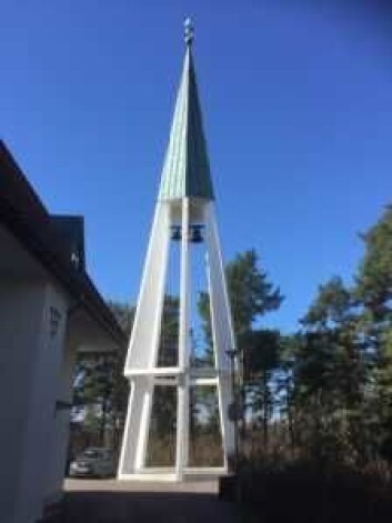 Jeg tok turen til Bygdøy kirke fordi kirketårnet så innbydende, lykkelig og morsomt ut. Foto: Kjersti Opstad Jeg tok turen til Bygdøy kirke fordi kirketårnet så innbydende, lykkelig og morsomt ut. Foto: Kjersti Opstad