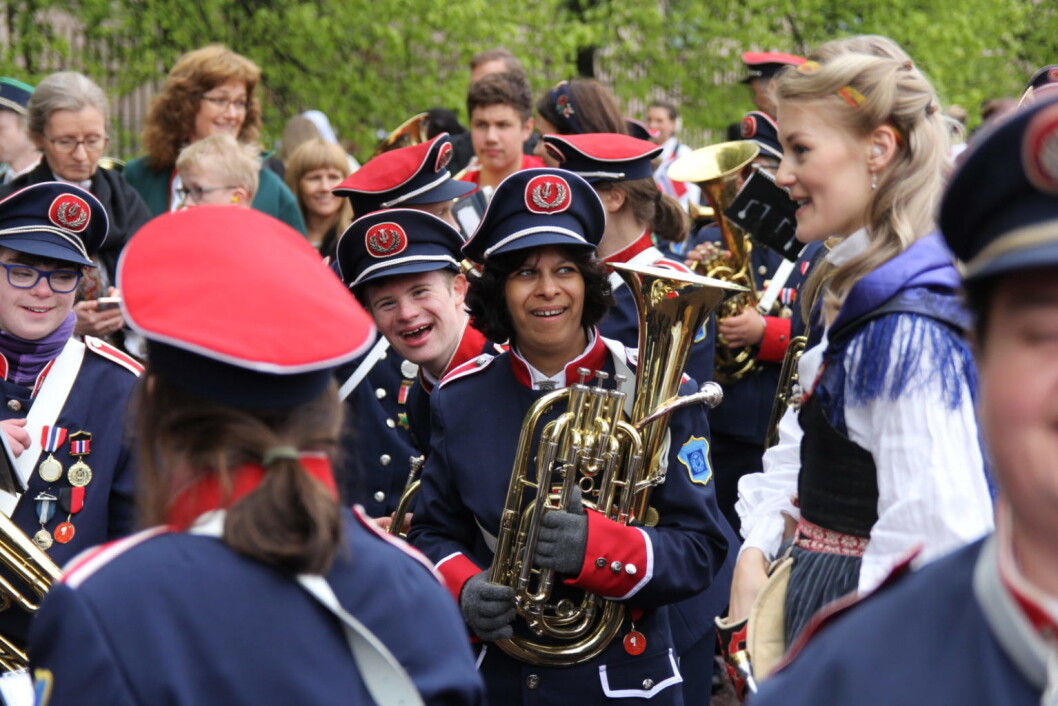 Torshovkorpset. 17. mai 2017. Foto: Pål Wangen Torshovkorpset. 17. mai 2017. Foto: Pål Wangen
