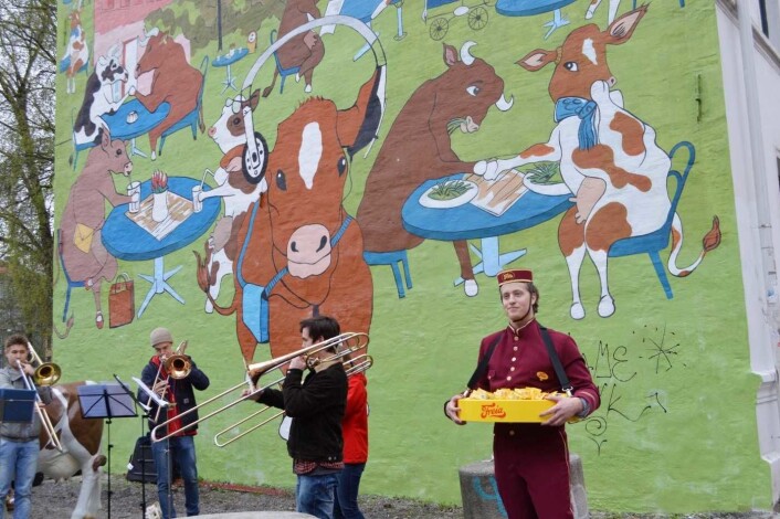 Freia sa selv opp avtalen med bygården på Schous plass. Foto: Guri Haram/ifi.no Freia sa selv opp avtalen med bygården på Schous plass. Foto: Guri Haram/ifi.no
