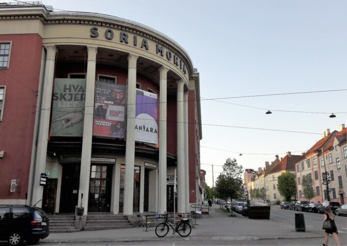 Soria Moria med sin kjente fasade ut mot Vogts gate. Foto: Anders Høilund Soria Moria med sin kjente fasade ut mot Vogts gate. Foto: Anders Høilund