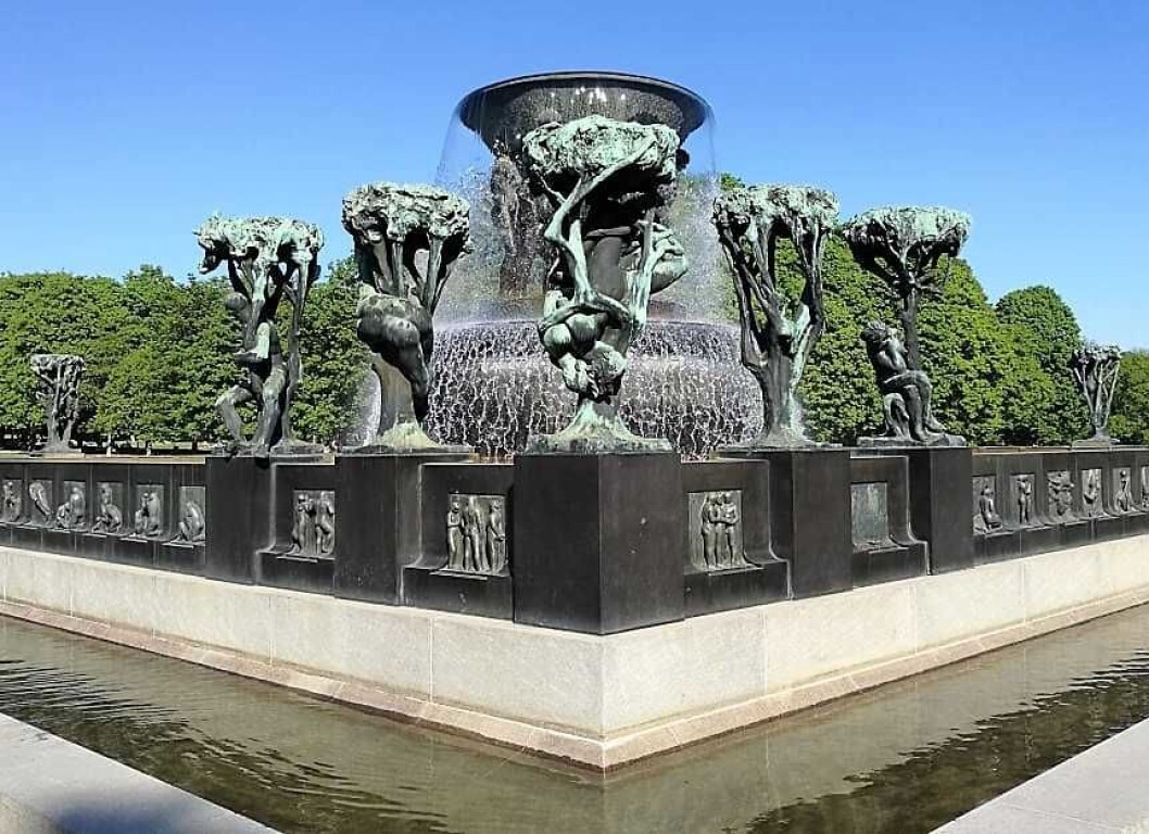 Denne skolen i Vigelandsparken skal renses og bli fin. Foto: Kulturetaten Denne skolen i Vigelandsparken skal renses og bli fin. Foto: Kulturetaten